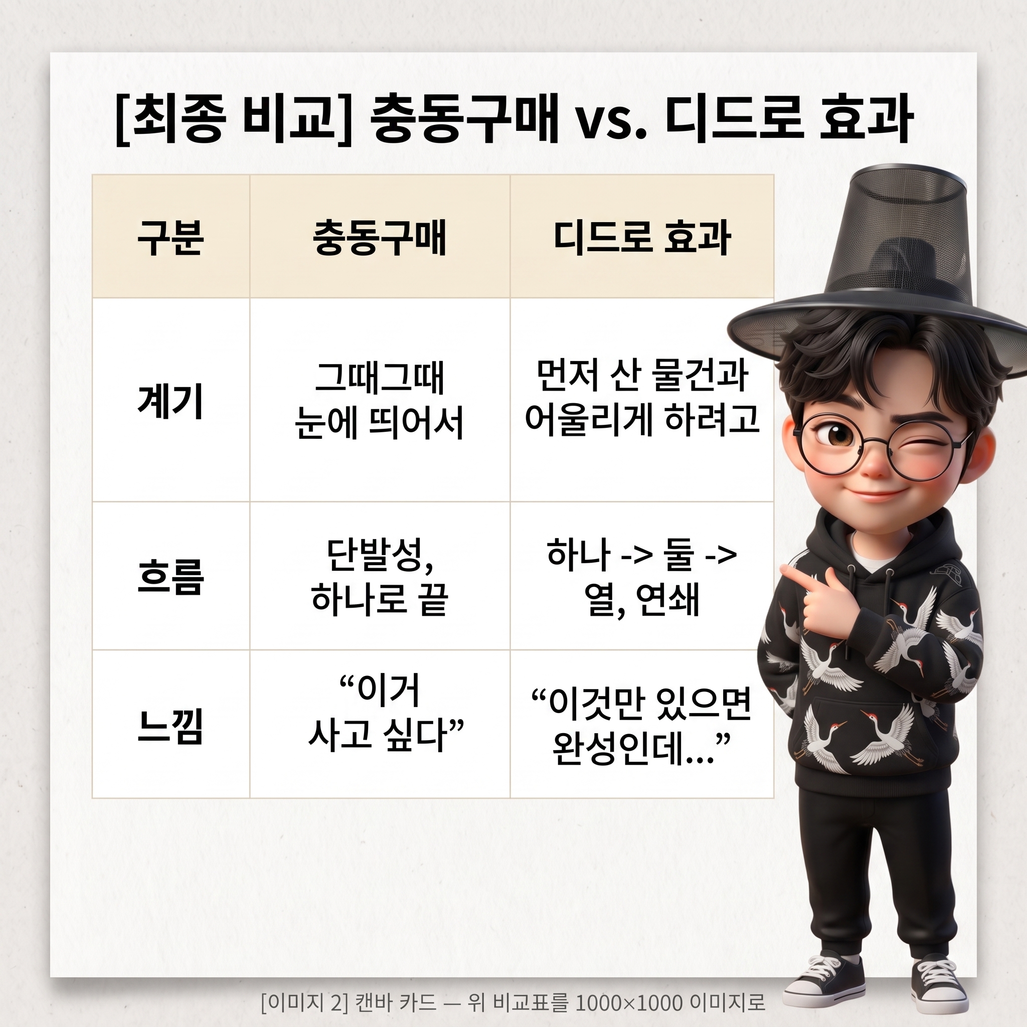 디드로 효과 뜻과 실생활 예시 총정리 (+견물생심)